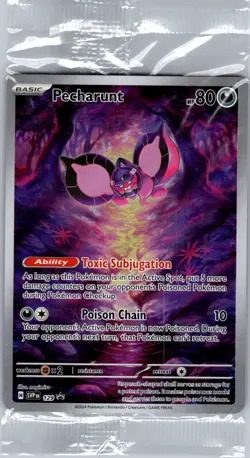 Sealed - Pecharunt SVP 129 SV: Scarlet & Violet Promo Cards - Pokemon Card - Image 1
