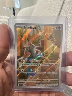 Pokemon TCG Mimikyu Scarlet & Violet Promo Card 075/Promo - Image 1