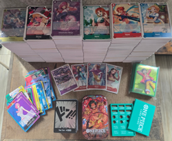 One Piece Trading Card Game Collection - Deck Boxes - Tin - Markers - C/UC/R/SR - Image 1