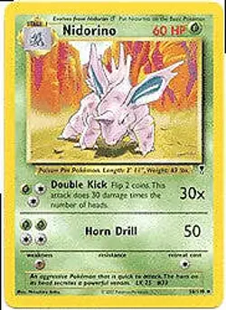 Legendary Collection 56/110 Nidorino Pokemon Card - Image 1