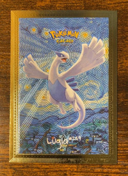 Lugia 249 Gold Holo Non-TCG Safari 2.0 BOX HIT Textured Pokemon Card - Image 1