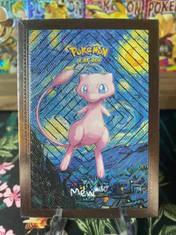 Mew 150 Silver Holo Non-TCG Safari 2.0 BOX HIT Textured Pokemon Card - Image 1