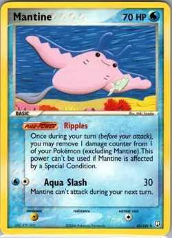 Mantine 45/109 Non Holo Team Rocket Returns - Pokemon Card - NM - Image 1
