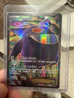 Pokemon TCG XY Phantom Forces Gengar EX Full Art Ultra Rare Card 114/119 - Image 3