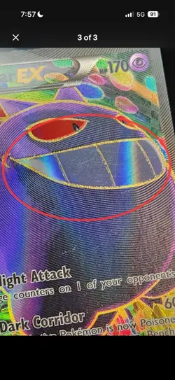 Pokemon TCG XY Phantom Forces Gengar EX Full Art Ultra Rare Card 114/119 - Image 4