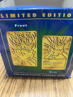 Pokemon Toys - Burger King Gold-Plated Card - TOGEPI (Pokeball & Opened Box) - Image 4