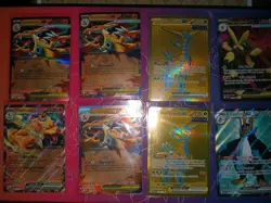 Pokemon Card Lot of 140 Full Art, IR Secret Rare, Cosmic Holo Promos, Hyper Rare - Image 2