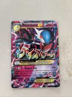 M Gardevoir EX Ultra Rare Holo Mega EX Pokemon Card XY Steam Siege 79/114 - Image 1