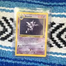 Pokemon Haunter Holo Rare Fossil Unlimited 6/62 Card 1999 Wizards of the Coast - Image 4
