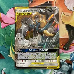 Pokemon TCG Lucario & Melmetal GX Tag Team Unbroken Bonds Card 120/214 NM/M - Image 1