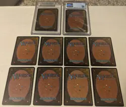 MTG Lot 10 of Old Vintage Cards. Alpha, Arabian Nights, Beta, CGC TETSUO UMEZAWA - Image 2