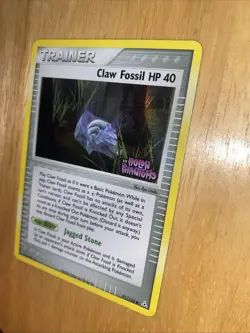 Claw Fossil 91/110 - Holon EX Phantoms Reverse Holo Stamp Pokemon TCG Card LP - Image 3