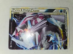 Palkia & Dialga Legend (Top) 101/102 HS Triumphant Pokemon card TCG - Image 2