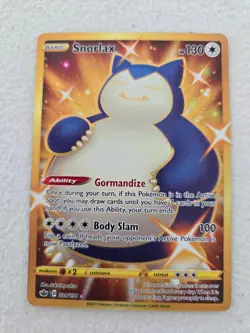 Snorlax 224/198 2021 SWSH Chilling Reign Pokemon card TCG - Image 1