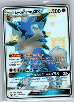 Lycanroc GX SV67/SV94 Hidden Fates: Shiny Vault - Pokemon Card - NM - Image 1