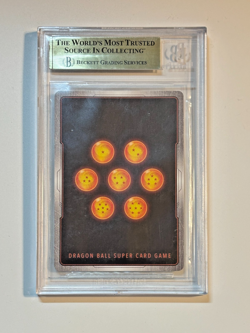 Dragon Ball Super Card Game SS4 Broly, the Great Destroyer BT11-152 SCR BGS 9.5 - Image 2