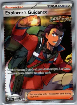 Explorer's Guidance 200/162 SV05: Temporal Forces - Pokemon Card - NM - Image 1