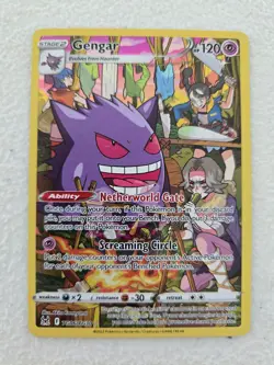 Gengar TG06/TG30 SWSH Holo Lost Origin Pokemon card TCG - Image 1