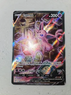 Espeon V 180/203 SWSH Evolving Skies Pokemon card TCG - Image 2