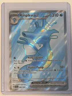 Pokemon Kingdra ex - 080/064 Ultra Rare SV: Shrouded Fable Card LP - Image 1