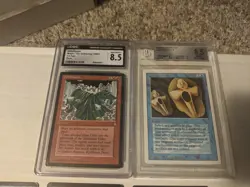 MTG Lot 10 of Old Vintage Cards. Alpha, Arabian Nights, Beta, BGS COPY ARTIFACT! - Image 2