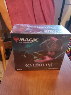 Magic the Gathering Kaldheim Bundle with 10 Draft Boosters Sealed NIB WOTC 2021 - Image 1