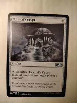 Tormod's Crypt (241/274) – Core Set 2021 – LP – MTG Magic the Gathering - Image 1
