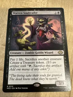MTG Magic the Gathering Warren Soultrader (110/703) Modern Horizons 3 - Image 1