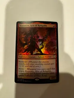Rosnakht, Heir of Rohgahh FOIL NM Magic: The Gathering - Image 1