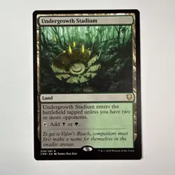 Magic the Gathering (mtg): CMR: Undergrowth Stadium - Rare - Image 1
