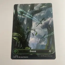 Forest (Borderless) - L266 - MTG - Edge of Eternities (EOE) - Image 1