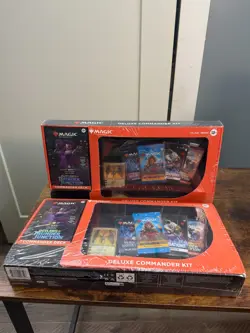 MTG: Outlaws of Thunder Junction Deluxe Commander Kit – Grand Larceny x2 - Image 1