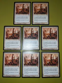 Ramosian Rally x4 Mercadian Masques 4x Playset Magic the Gathering MTG - Image 1