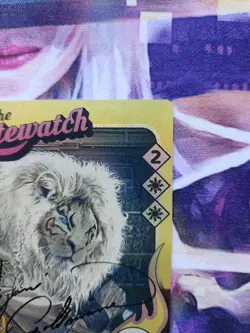 MTG Secret Lair - The Baseballing - Ajani Goldmane - Autographed Signed NM - Image 3