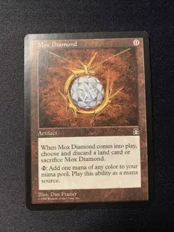 MTG MOX DIAMOND STRONGHOLD NM/LP RESERVED LIST RARE VINTAGE - Image 1