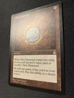 MTG MOX DIAMOND STRONGHOLD NM/LP RESERVED LIST RARE VINTAGE - Image 2