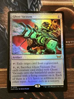 Ghost Vacuum Duskmourn: House of Horror Foil Nam-M Unplayed MTG 0248 - Image 1