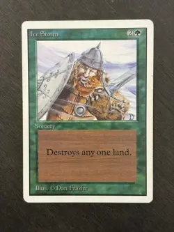 Ice Storm - MP - Magic the Gathering Unlimited Edition - Image 1