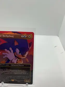 Sonic the Hedgehog (Rainbow Foil) Secret Lair Drop Foil - MINT - Image 3