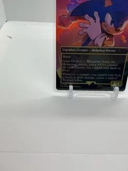 Sonic the Hedgehog (Rainbow Foil) Secret Lair Drop Foil - MINT - Image 5