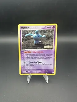 Pokemon Tcg Wynaut 71/92 Legend Maker stamped holo - Image 1