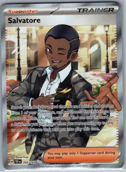 Salvatore 202/162 SV05: Temporal Forces - Pokemon Card - NM - Image 1