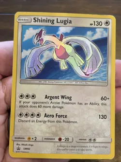 Pokemon TCG Shining Lugia SM82 2017 Black Star Promo Holo Card - Image 1