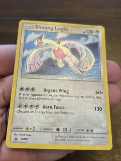 Pokemon TCG Shining Lugia SM82 2017 Black Star Promo Holo Card - Image 2