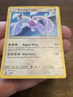 Pokemon TCG Shining Lugia SM82 2017 Black Star Promo Holo Card - Image 4