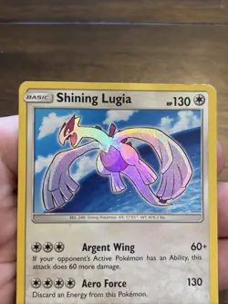 Pokemon TCG Shining Lugia SM82 2017 Black Star Promo Holo Card - Image 5