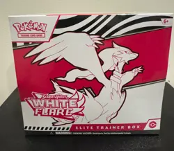 Pokemon TCG Scarlet & Violet White Flare Elite Trainer Box ETB - Image 1