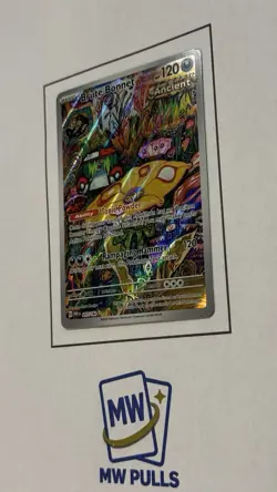 Pokemon Brute Bonnet 207/182 SV04: Paradox Rift Illustration Rare Holo - Image 3