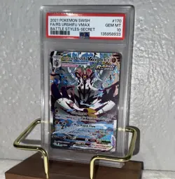 Pokemon Urshifu VMAX Alternate Art Secret Rare PSA 10 170/163 - Image 2