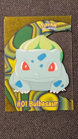 2000 Topps Pokemon TV Animation Series 2 #PC2 Bulbasaur Clear Card - LP - Image 2